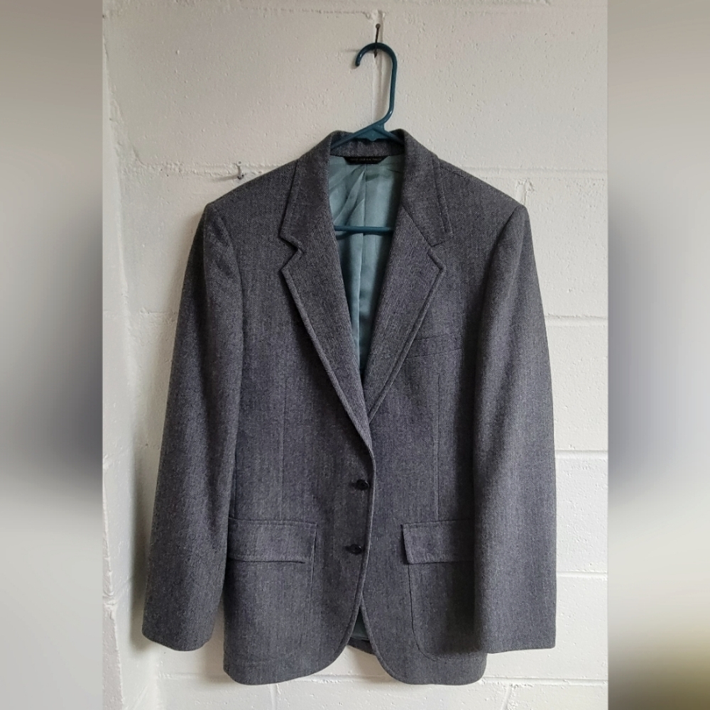 Vintage Men's Wool Gray Sport Coat by Colony Club